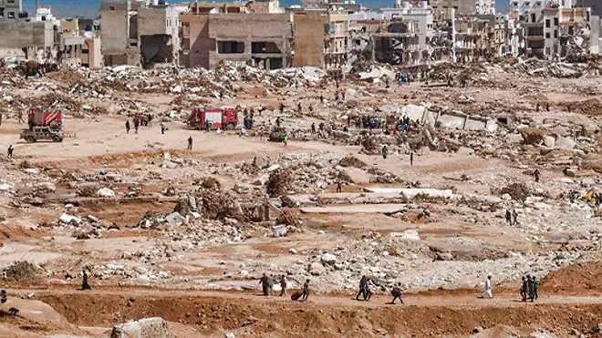 المنظمة الدولية للهجرة: أكثر من 43 ألفا نزحوا بسبب السيول في ليبيا